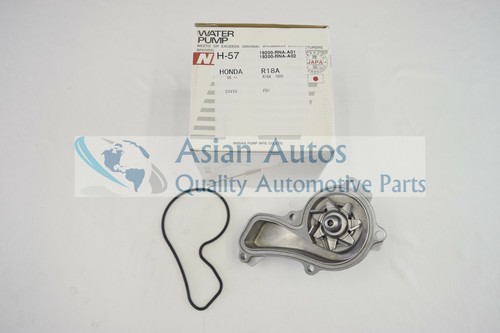 NPW Engine Water Pump 19200RNAA01 For Honda Civic 1.8L L4 (Made in Japan) - Picture 2 of 3
