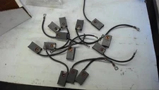 Lot Of 11---Dc Motor Brushes 1.50" L X .872" W X .372" Thick, 4.66" Shunt