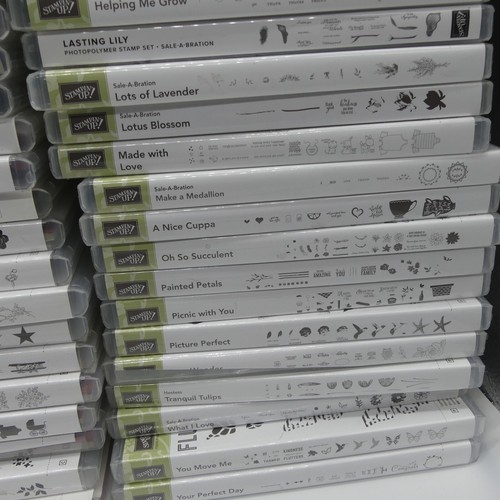 HUGE LOT (100+) Stampin' Up Rubber + Photopolymer Stamp Sets + Dies Mixed Themes - Picture 11 of 11