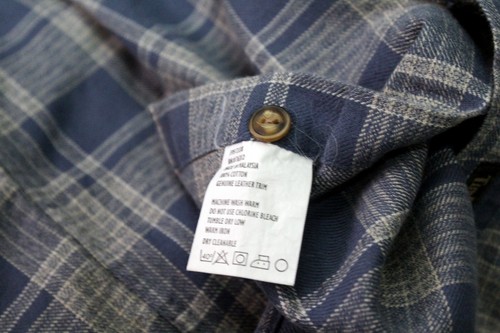 Timberland Uomo Taglia L Camicia Chemise Shirt Manica Lunga Cotone Multicolore - Foto 12 di 12