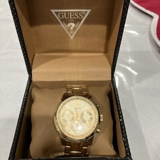 Guess Sunrise Gold Watch Men s UO330L1 Great ...