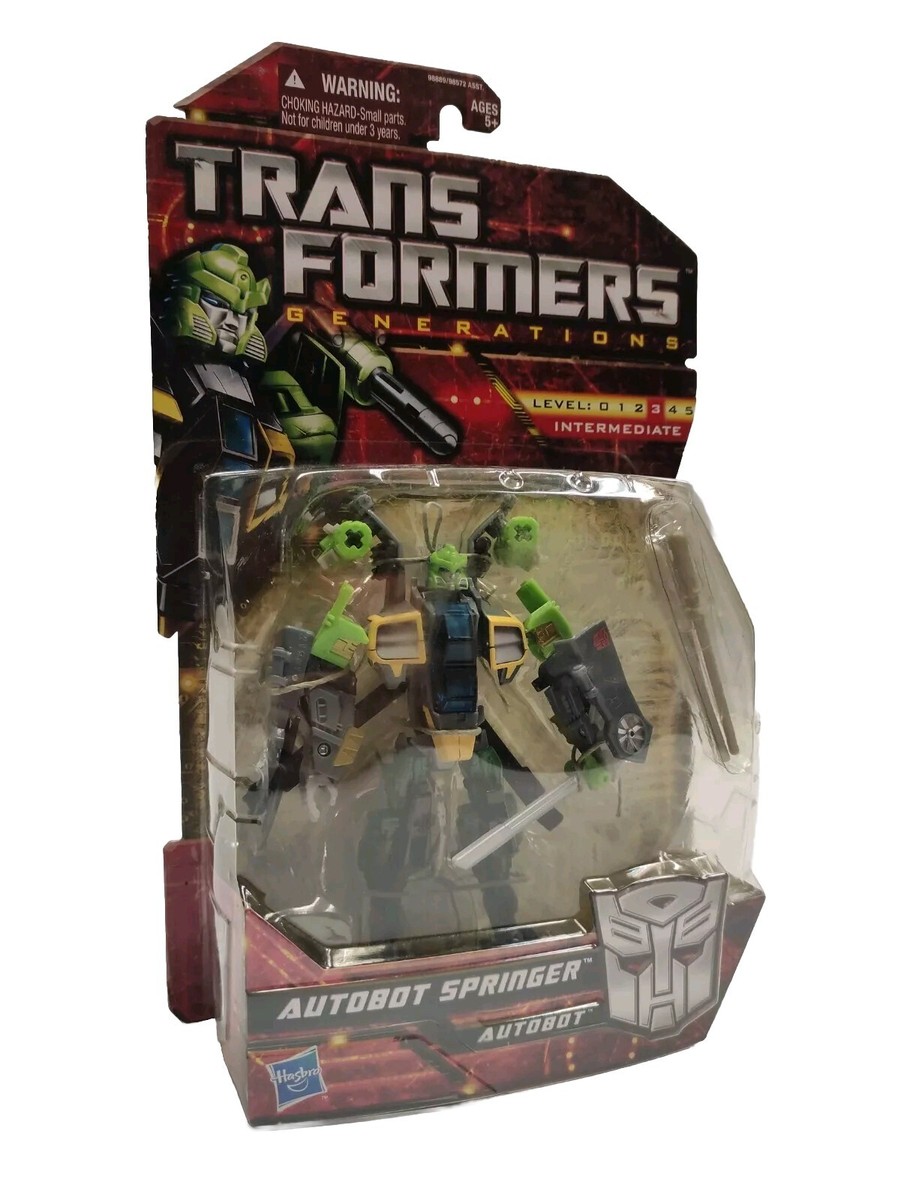 Transformers Generations Deluxe Class Autobot Springer Figure | eBay