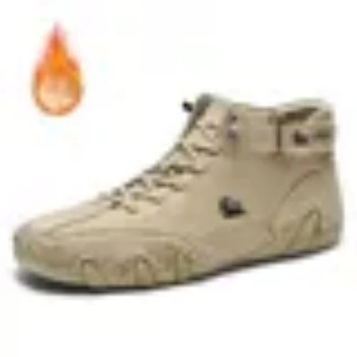 Men's Casual Shoes High Top Sneakers Fashion Loafers Walking Driving Ankle Boots - Picture 36 of 38