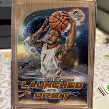 2023-24 Topps Cosmic Chrome Cam Whitmore Launched Into Orbit