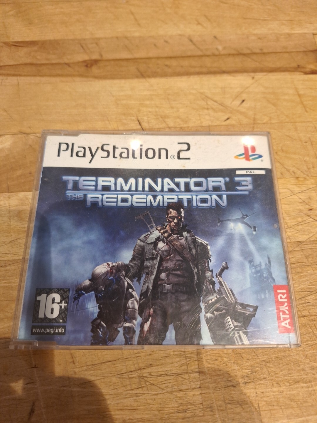 PS2 Playstation 2 PAL terminator 3 the Redemption promo press presse 