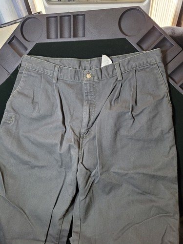 Carhartt B1320LV Dark Gray 100% Cotton Work Pants Men's Size 36 x 32 - Picture 13 of 19
