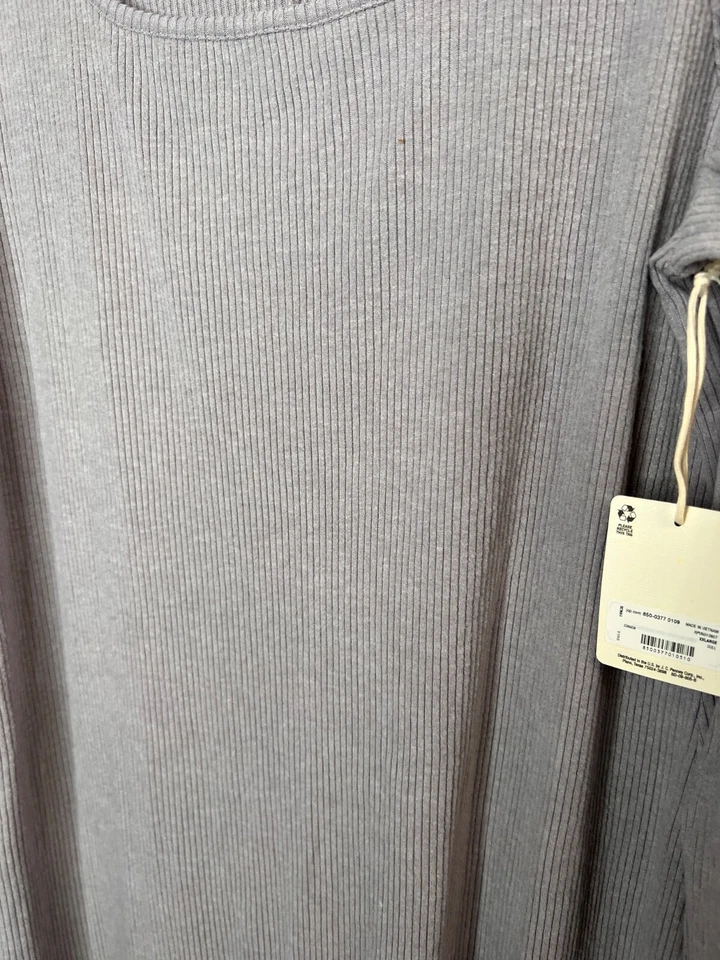 A.N.A. VESTIDO XXL para mujer tejido lavanda acanalado pulóver cuello redondo carrera NUEVO $64 Foto 4 de 4