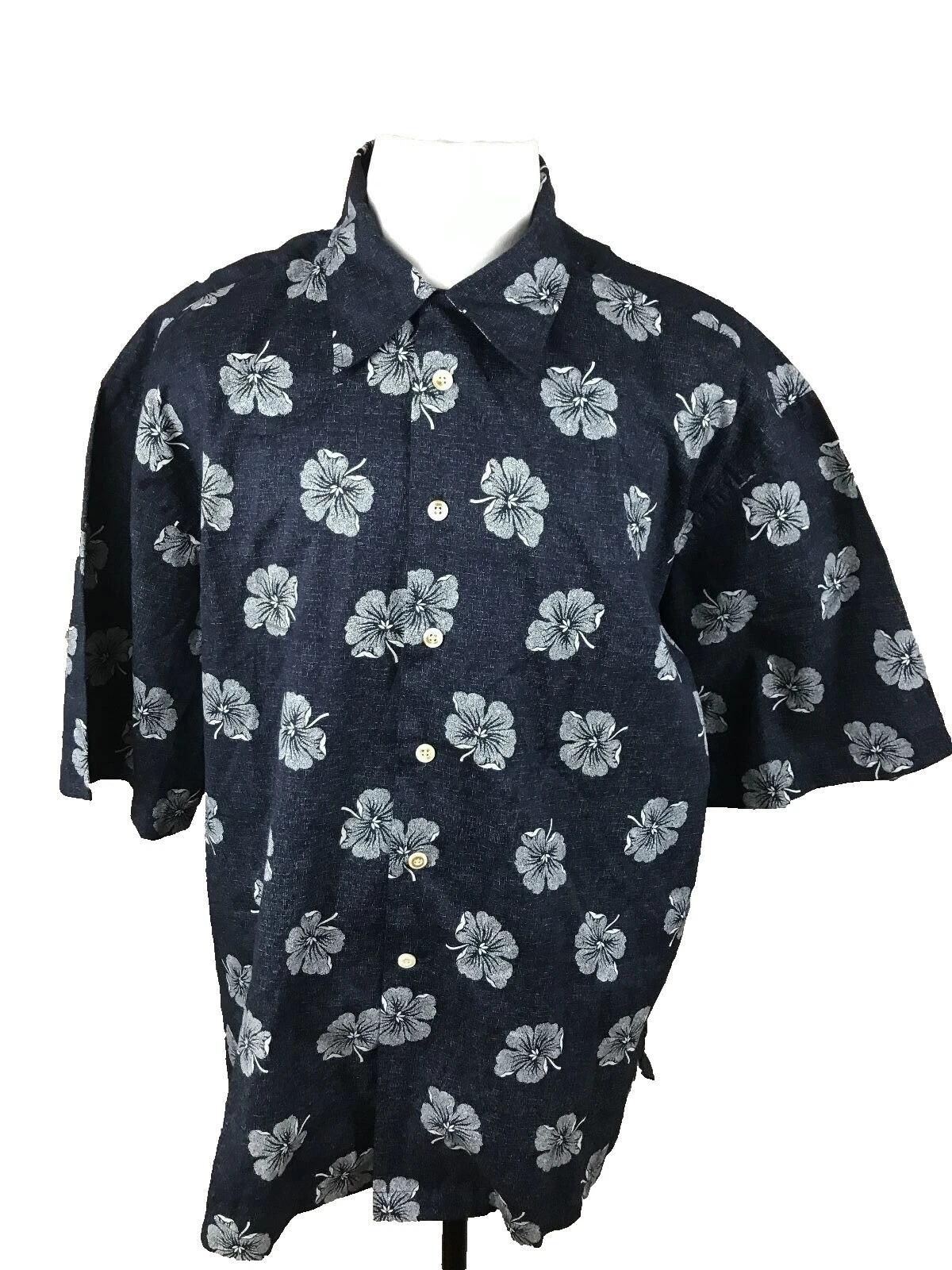 Camisas para hombre Cutter & Buck informales florales abotonadas
