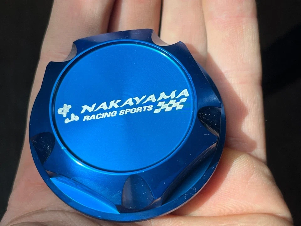 TAPA DE ACEITE CNC BILLET AZUL HONDA ACURA K Series K20 K24 B18 B20 B SERIE D16 JDM Foto 2 de 4