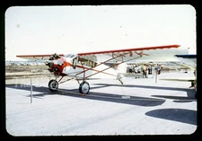 Curtiss Wright Robin C-1 c/n 633 airplane aviation air show orig 1970 35mm slide