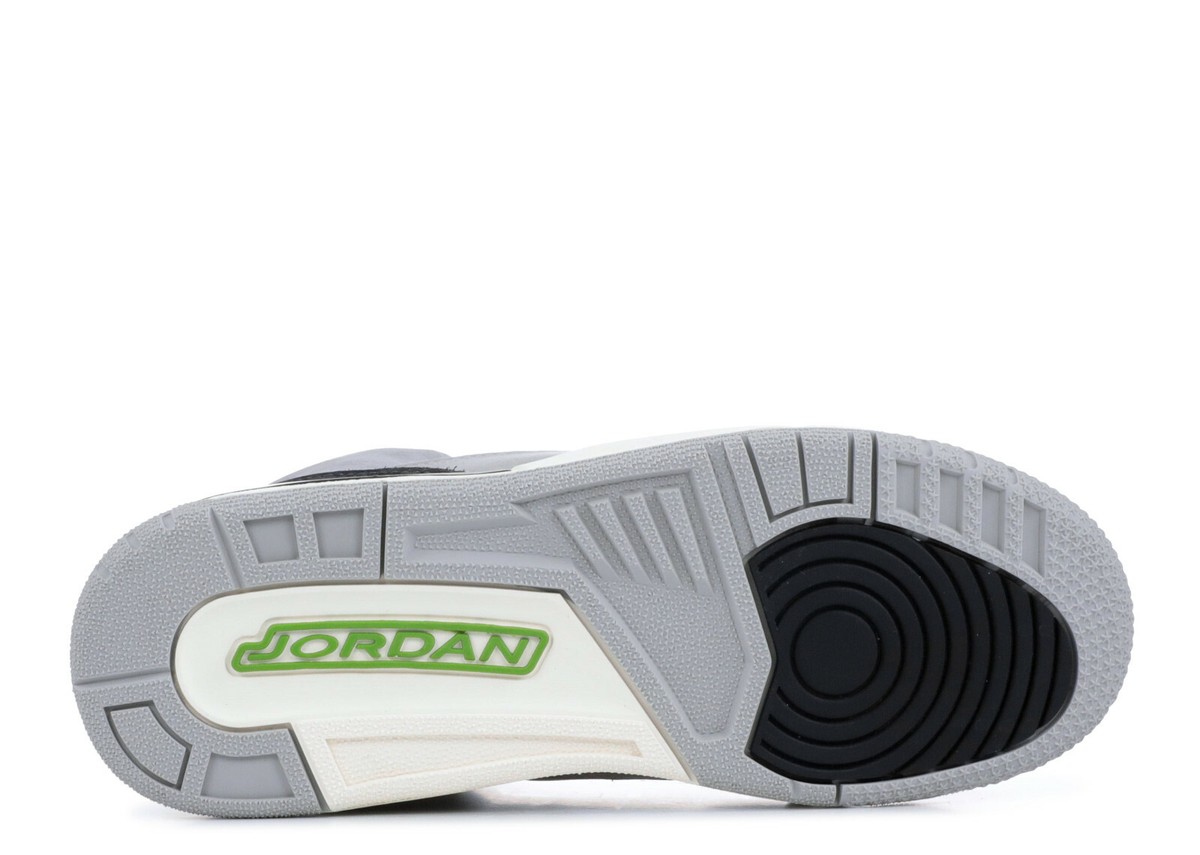 Nike Air Jordan 3 Retro GS 398614-006 Chlorophyll Light