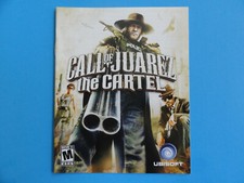 PLAYSTATION 3 CALL OF JUAREZ: THE CARTEL INSTRUCTION MANUAL **NO GAME DISC**