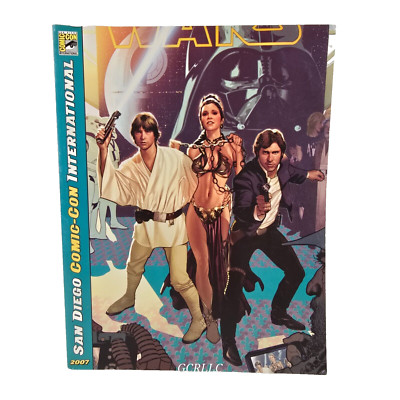 2007 Comic-Con International Program Guide - STAR WARS cover 38th San Diego Con