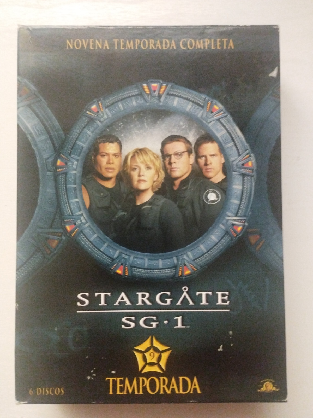 STARGATE SG-1 Ninth Season 9 Complete - 6 x DVD Spanish English Reg 2 3T