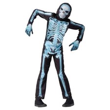 Boys Girls Hyde and Eek X-Ray SKELETON Halloween Costume Size 6/7 8 10/12 NWT