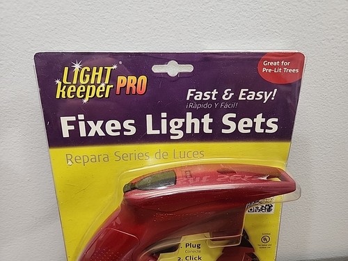 Light Keeper PRO Christmas Repair Fixes Light Sets Bulbs Tool Tree Lights ~ NEW - Picture 2 of 10