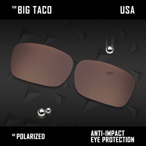 Anti Scratch Polarized Replacement Lenses for-Oakley Big Taco OO9173 Options - Picture 8 of 13