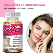 Collagen capsules, anti-aging, moisturizing and improves dryness 60 Capsules