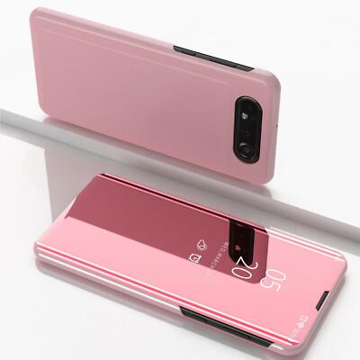 Handy Hülle für Samsung Galaxy A80 View Case Flip Cover Schutz Hülle Tasche Etui