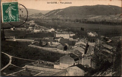 Old postcard - La Cluse - General view