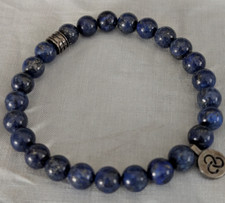 Rare Quality Authentic Lapis Lazuli Bracelet Men Or Women 8mm Natural Stones