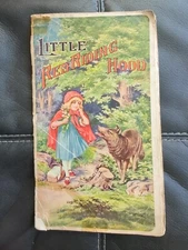 1919 LITTLE RED RIDING-HOOD by the SAALFIELD Publishing Co. Akron Ohio Softcover
