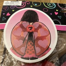 Fairies Lovebug Fairy Wings Girls Costume Party Dress Up Halloween Cosplay