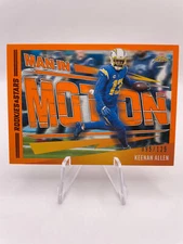 Keenan Allen 2023 Panini Rookies & Stars Man In Motion Orange #MM-22