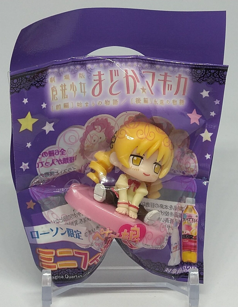 Mami Tomoe Puella Magi Madoka Magica Mini Figure Itoen Lawson