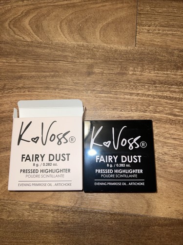 K Voss Fairy Dust Pressed Highlighter - Moonlight / Starkissed, 0.282 oz - Picture 2 of 3
