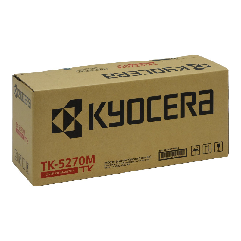 Комплект тонера Kyocera TK-5270M пурпурного цвета для использования в количестве 6000 штук 27990₽