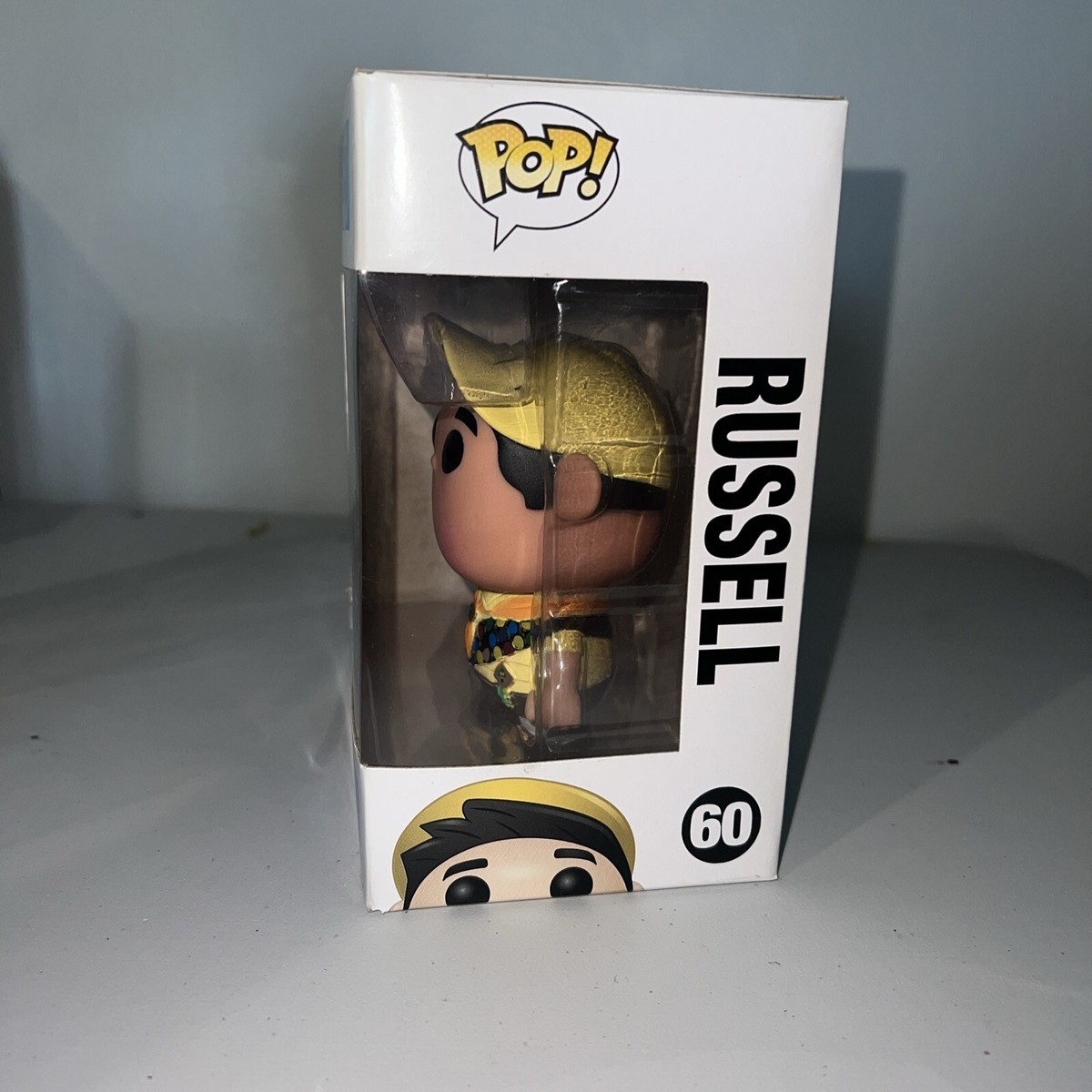 FUNKO POP ディズニー　ピクサー　ラッセル　レア　60番 Vtg Funko POP! Russell Disney Pixar UP Movie #60 Vintage