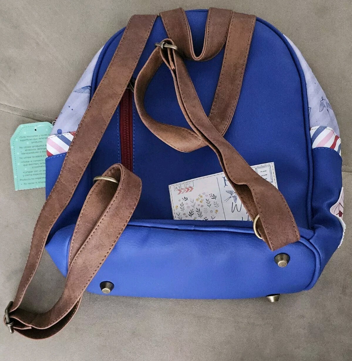 VINTRO Love Letters Backpack RARE 100percent COLOMBIA Made NEW with TAGS image 2