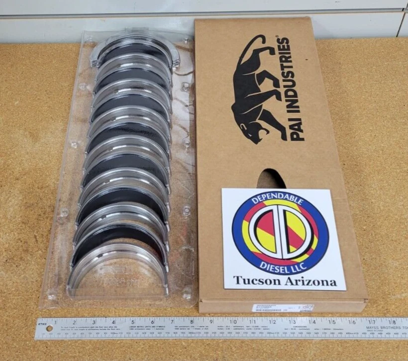 Main Bearing Kit for Detroit Diesel DD15. PAI# 671585A Ref 