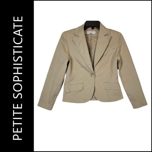 Petite Sophisticate Woman Career Blazer 