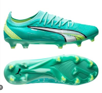 Puma Men's Ultra Ultimate FG AG Football Boots Electric Peppermint