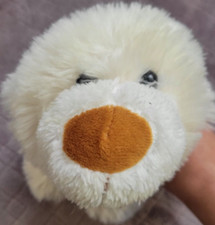 9" Greenbrier Soft Cream Puppy Dog Stuffed Animal Plush