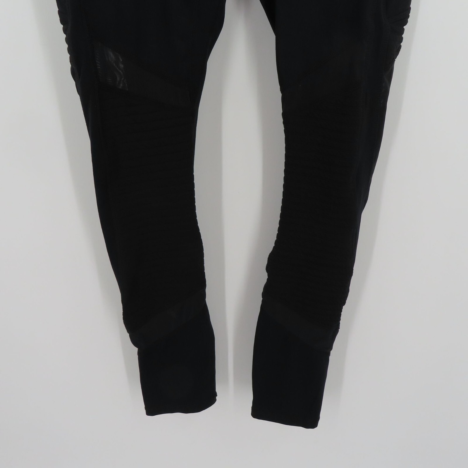 Fabletics Women Small Solid Black Sheer Mesh Pock… - image 3