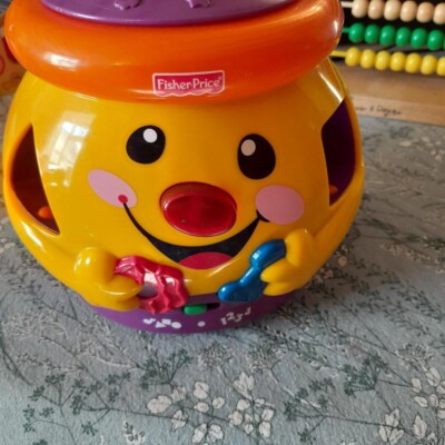 Fisher Price Laugh Learn Shape Sorter Cookie Jar Baby Toddler