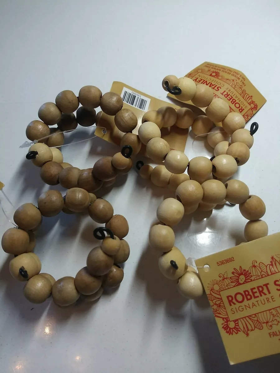 Hobby Lobby Wired Wooden Balls Napkin Rings Farmhouse Style Set Of