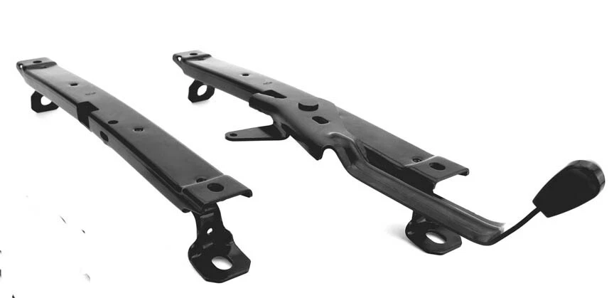 ¡NUEVO! Ford Mustang 1971-1973 montaje de asiento orugas ajustables izquierda, derecha un asiento Foto 2 de 4