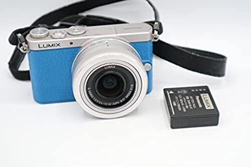 Panasonic Lumix DMC-GM1SK Zestaw obiektywów Bezlusterkowy aparat cyfrowy Niebieski z Japonii - Zdjęcie 1 z 6