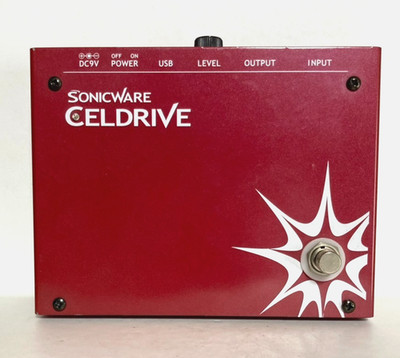 SONICWARE CELDRIVE Digital OverDrive&Distortion Guitar Pedal MIJ Japan Free Ship