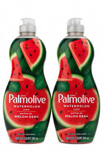 Palmolive Ultra Dish Soap Watermelon Scent, 20 fl oz Bottles 2-Pack Variety 