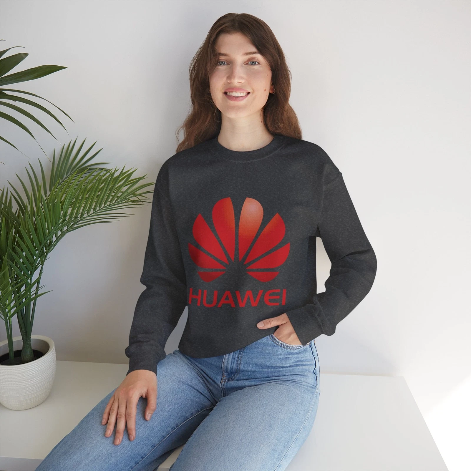 Huawei Logo Unisex Sweatshirt
