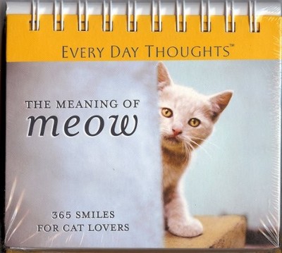 The Meaning Of Meow - 365 Smiles For Cat Lovers Book The Fast Free Shipping
