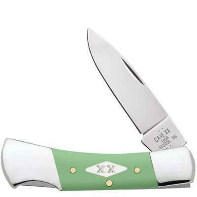 Case XX Knives Mint Green Synthetic Lockback Item #63836 (41225L SS) 3 Length Cl
