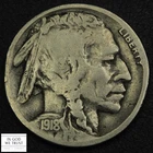 1918 S Buffalo Nickel (Scarce San Francisco Mint Key Date!)