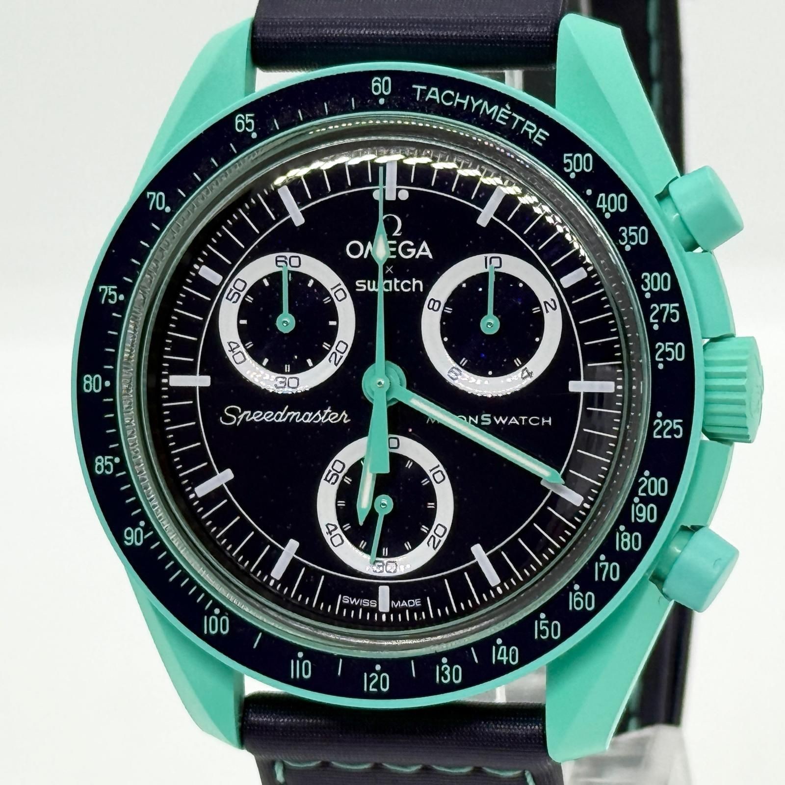 OMEGA x Swatch Speedmaster SO33L103 Mission