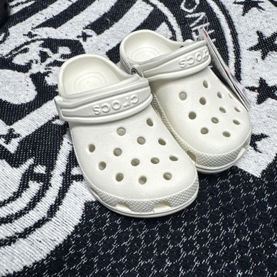 Crocs White C10 Fast Shipping 